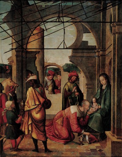 The Adoration of the Magi by Juan de Borgoña